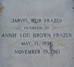 Jarvis Weir Frazer 