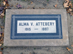 Alma V. <I>Smith</I> Attebery 