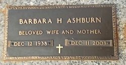 Barbara Ann <I>Heath</I> Ashburn 