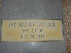Ivy Massey “Iva” Bullock 
