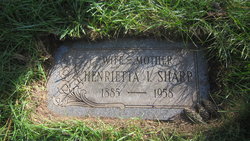 Henrietta Ida Wilhelmine <I>Spaller</I> Sharp 