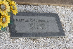 Martha Catherine <I>Sanford</I> Bates 