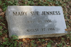 Mary Sue <I>Denson</I> Jenness 