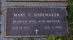 Mary Catherine <I>Klingler</I> Shoemaker 