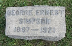 George Ernest Simpson 