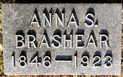 Anna Mary <I>Scott</I> Brashear 