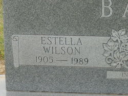 Estella <I>Wilson</I> Baker 