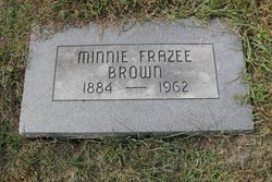 Minnie Edna <I>Frazee</I> Brown 