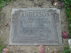 A. Gertrude <I>Wycoff</I> Anderson 