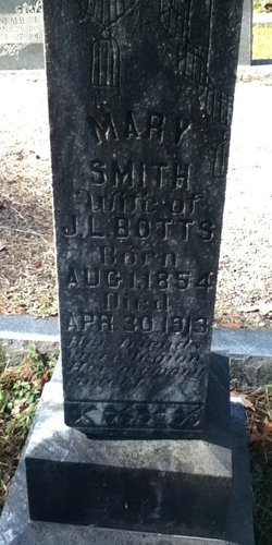 Mary <I>Smith</I> Botts 