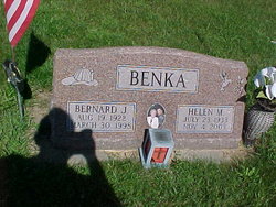 Helen M <I>Sonby</I> Benka 