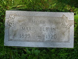 Marie <I>Berlin</I> Mohr 