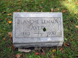 Blanche Azilda <I>Lemaux</I> Avery 