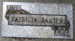 Patricia <I>Bogue</I> Baxter 