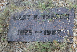 Mary E <I>Newton</I> Hobson 