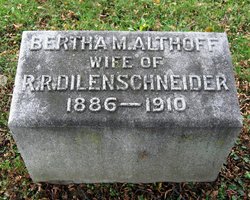 Bertha Marguerite <I>Althoff</I> Dilenschneider 
