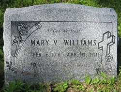 Mary Virginia <I>Boswell</I> Williams 