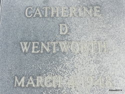 Catherine <I>Denkmann</I> Wentworth 