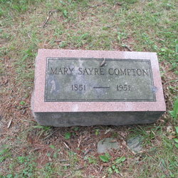 Mary <I>Sayre</I> Compton 