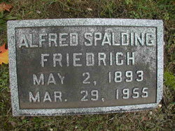 Alfred Spaulding Friedrich 