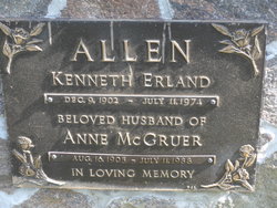 Anne McGruer <I>Gothard</I> Allen 