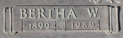 Bertha Wilhelmina “Billie” <I>Theobald</I> Berkshire 