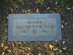 Hattie L. <I>Moore</I> Altick 
