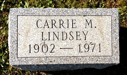 Carrie M <I>Beer</I> Lindsey 