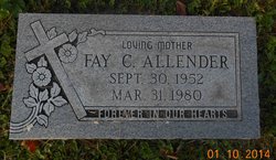 Fay C <I>Langan</I> Allender 