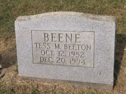 Teressa Mabry “Tess” <I>Beeton</I> Beene 