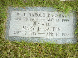 Mary Doris <I>Batten</I> Bagshaw 