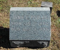 Annie Elizabeth <I>Reveley</I> Powles 