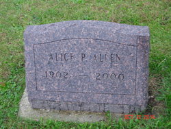 Alice Pearl <I>Goldman</I> Allen 