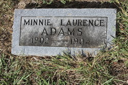Minnie Laurence Adams 