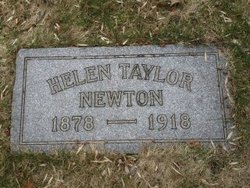 Helen Hood “Nellie” <I>Taylor</I> Newton 