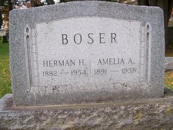 Amelia Anna <I>Holtz</I> Boser 