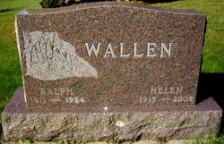 Helen Agnes <I>Mickelson</I> Wallen 