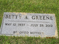 Betty A <I>Dees</I> Greene 