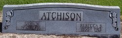 Rebecca <I>Bradberry</I> Atchison 