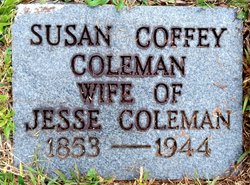 Susanna Malissa <I>Coffey</I> Coleman 