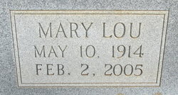 Mary Lou <I>McIntyre</I> Chambers 
