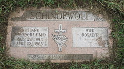 Theodore E Schindewolf 