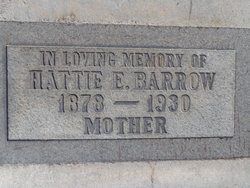Hattie Elizabeth <I>Dawson</I> Barrows 