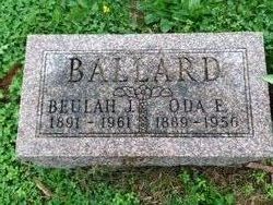 Beulah J. <I>Hillyer</I> Ballard 