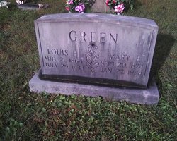 Mary E. <I>Jones</I> Green 