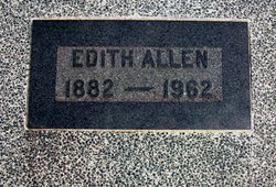 Edith Ceona <I>Dabner</I> Allen 