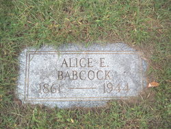 Alice <I>Cook</I> Babcock 
