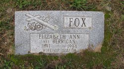 Elizabeth Ann <I>Berrigan</I> Fox 