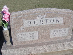 Mary Elizabeth <I>Fondren</I> Burton 