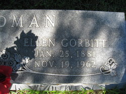 Ellen Dora <I>Gorbitt</I> Stedman 